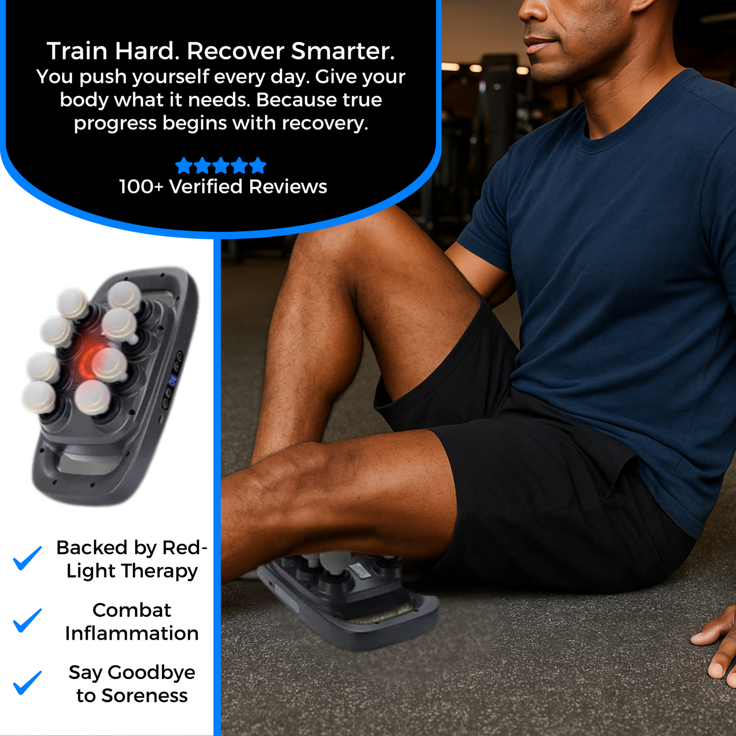 Serenova X8™ Red Light Massage Gun
