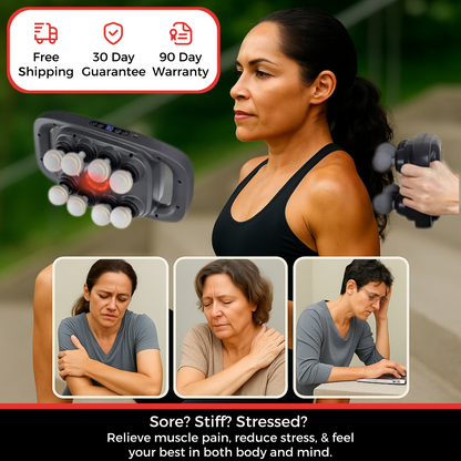 Serenova X8™ Red Light Massage Gun