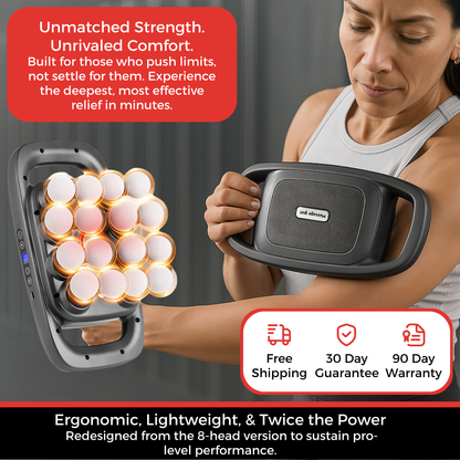 Serenova X16 Pro™ Red Light Massage Gun