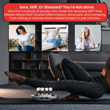 Serenova X8™ | Red-Light Therapy Massager