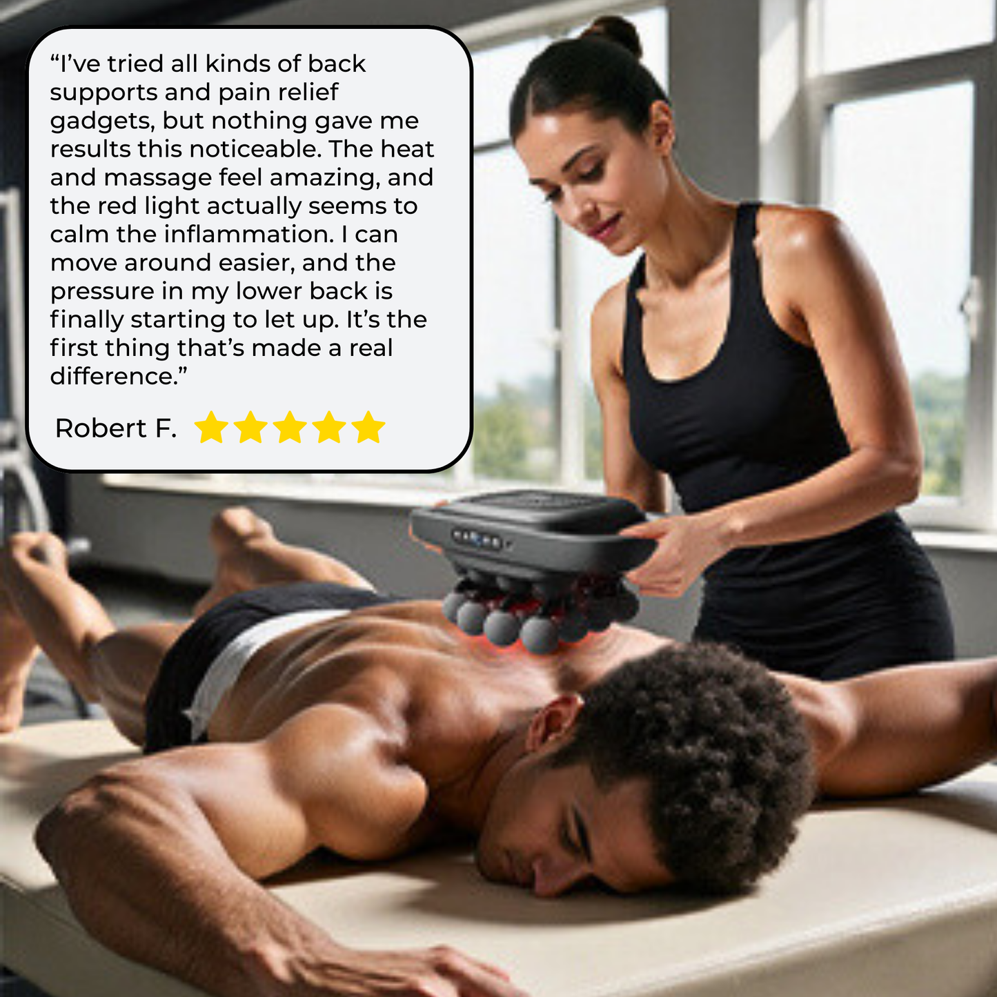 Serenova X16 Pro™ | Red-Light Therapy Massager